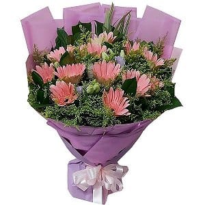�Ӷ����  gerbera-bouquet-103