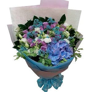 ¸�y���� hydrangeas-bouquet-011