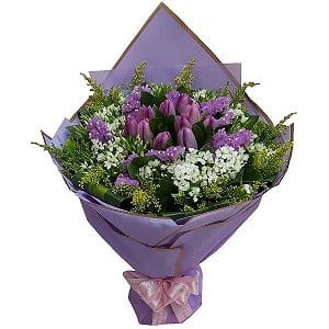 �i�{��������j tulip-bouquet-105