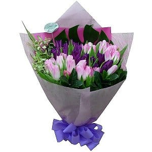 �i�{��������j tulip-bouquet-116