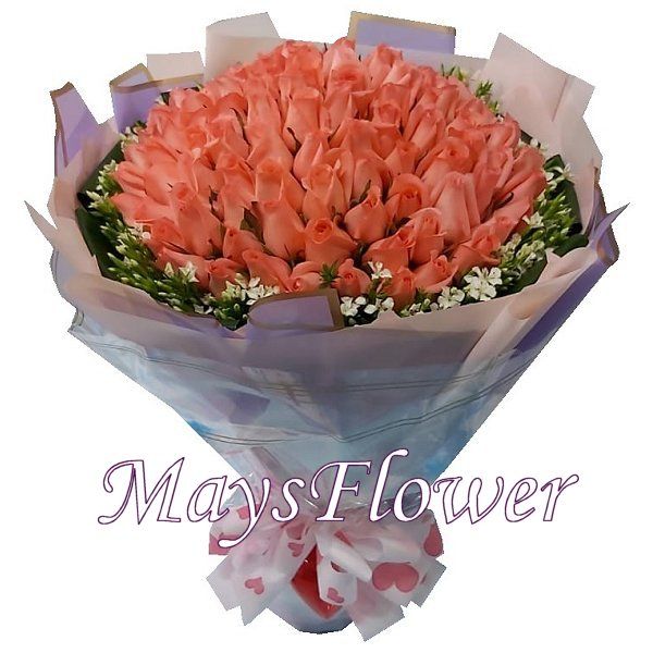 99 Roses Bouquet - bouquet-1205