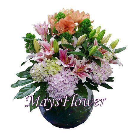 Flower Arrangement in Vase - flower-in-vase-132