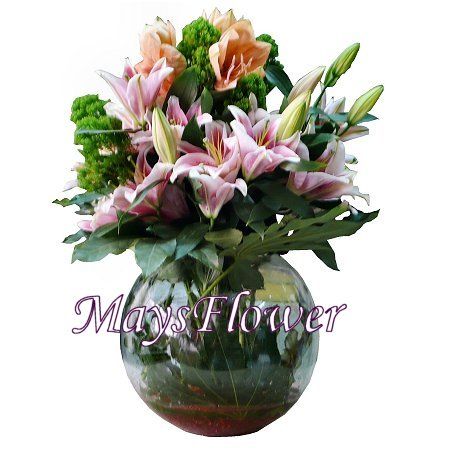 Flower Arrangement in Vase - flower-in-vase-133