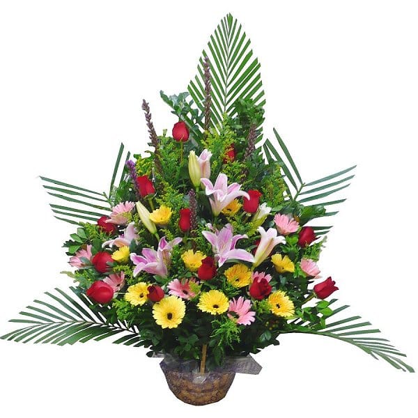 Grand Opening Flower Basket - flower-basket-1030