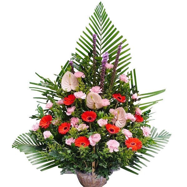Grand Opening Flower Basket - flower-basket-1032