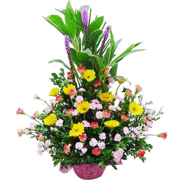 Grand Opening Flower Basket - flower-basket-1038