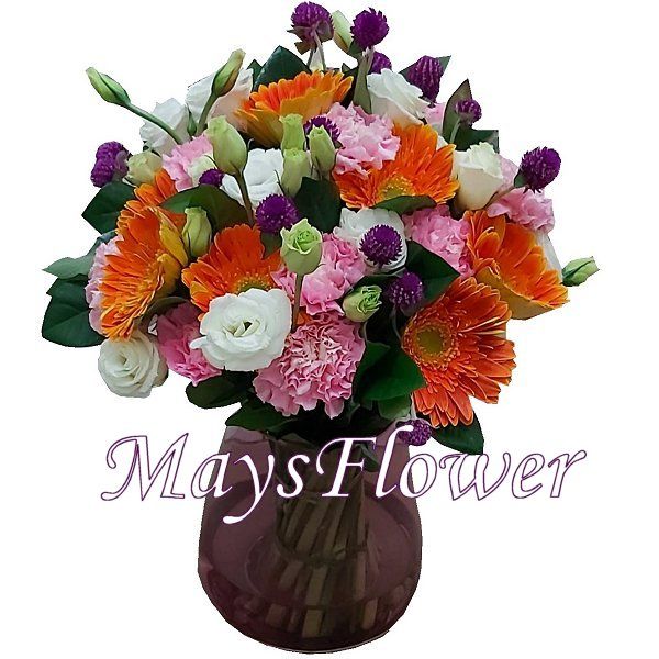 Flower Arrangement in Vase - flower-in-vase-114