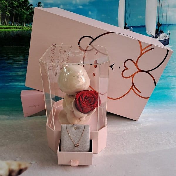 Valentine's Day Flower - white-day-2374